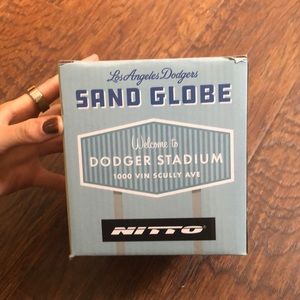 Dodger stadium sand globe!